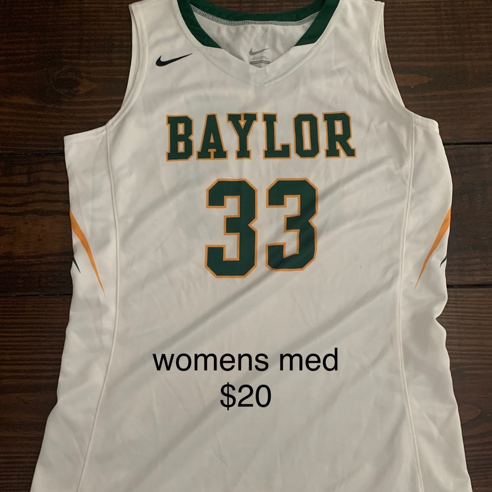 Nike Baylor womens basketball jersey med